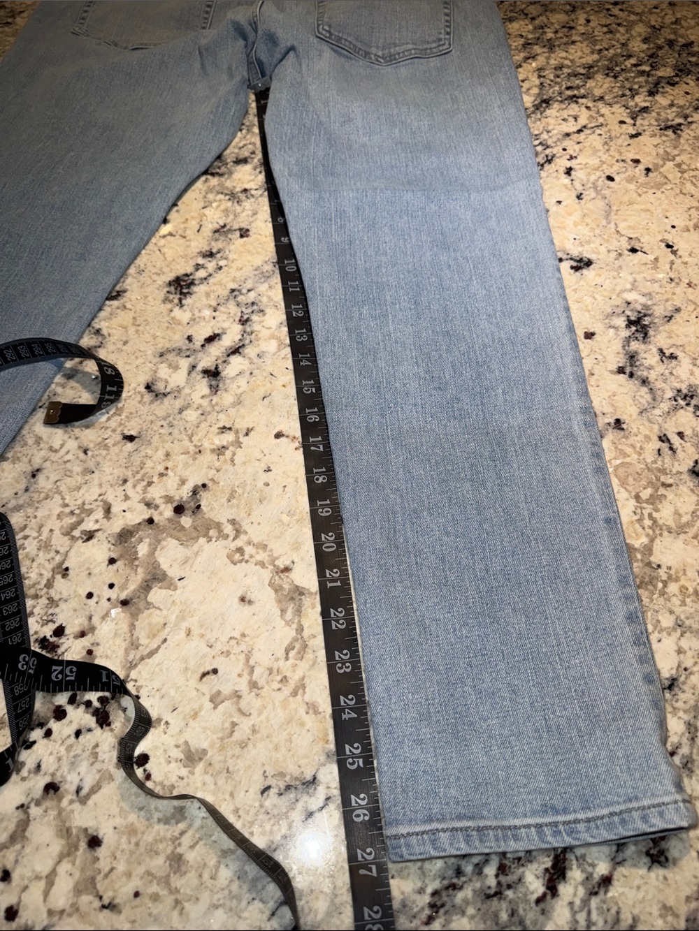Frame Light Blue Slim Straight Jeans - Picture 9 of 11